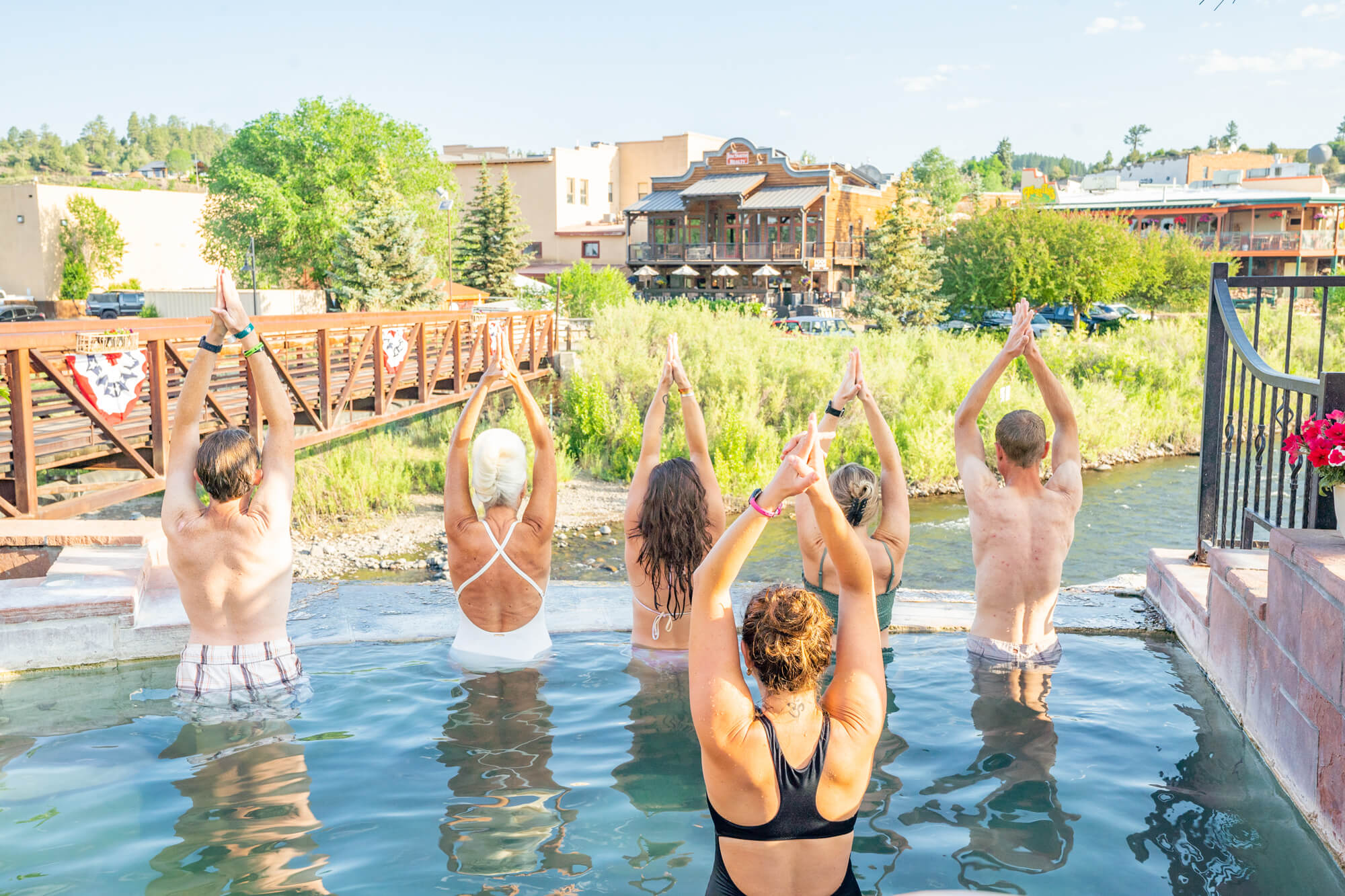 Aqua Yoga at The Springs Resort